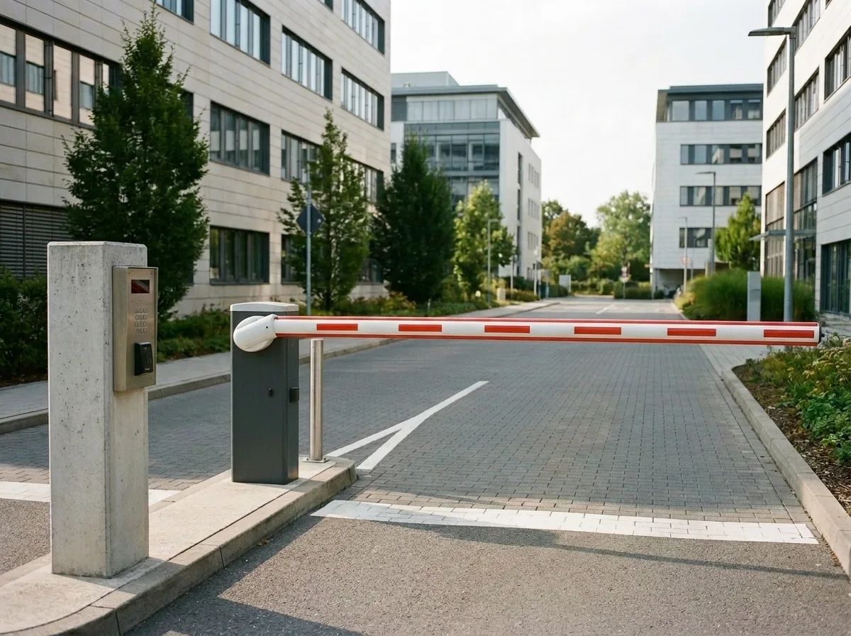 Barrière automatique et contrôle d'accès professionnel à Montauban-de-Bretagne