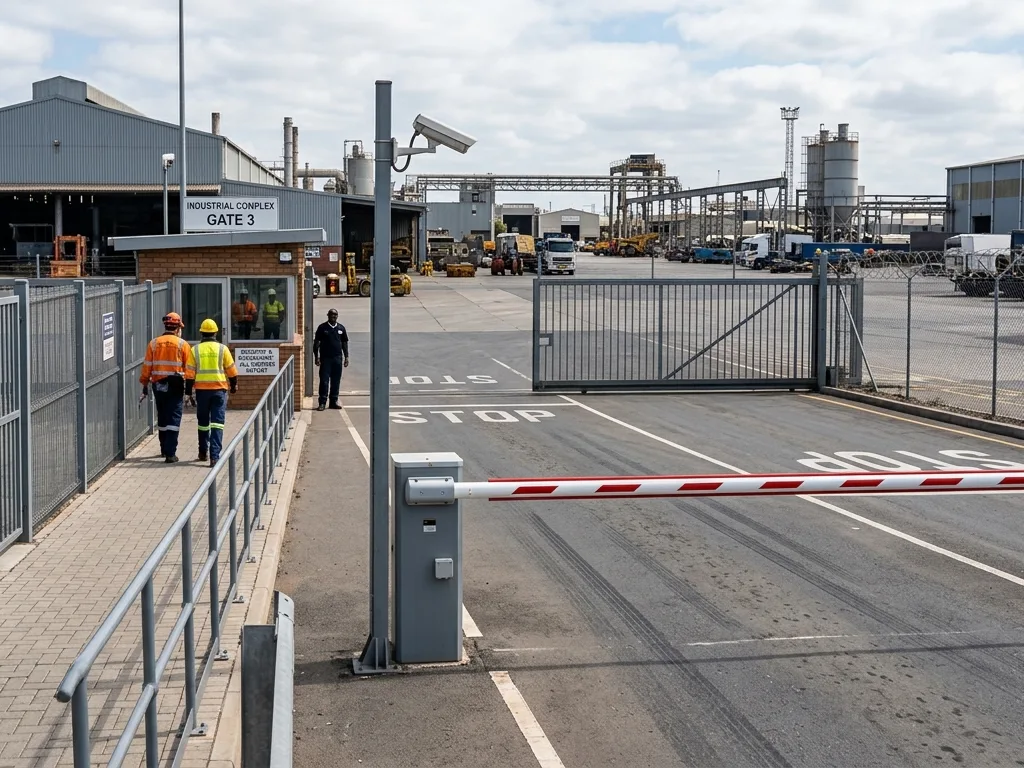 Installation de portail automatique et barrière de sécurité par FDM 35