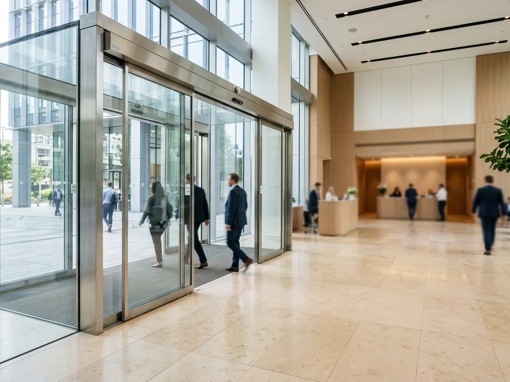 Remplacement et modernisation d'un mécanisme de porte automatique vétuste par FDM 35